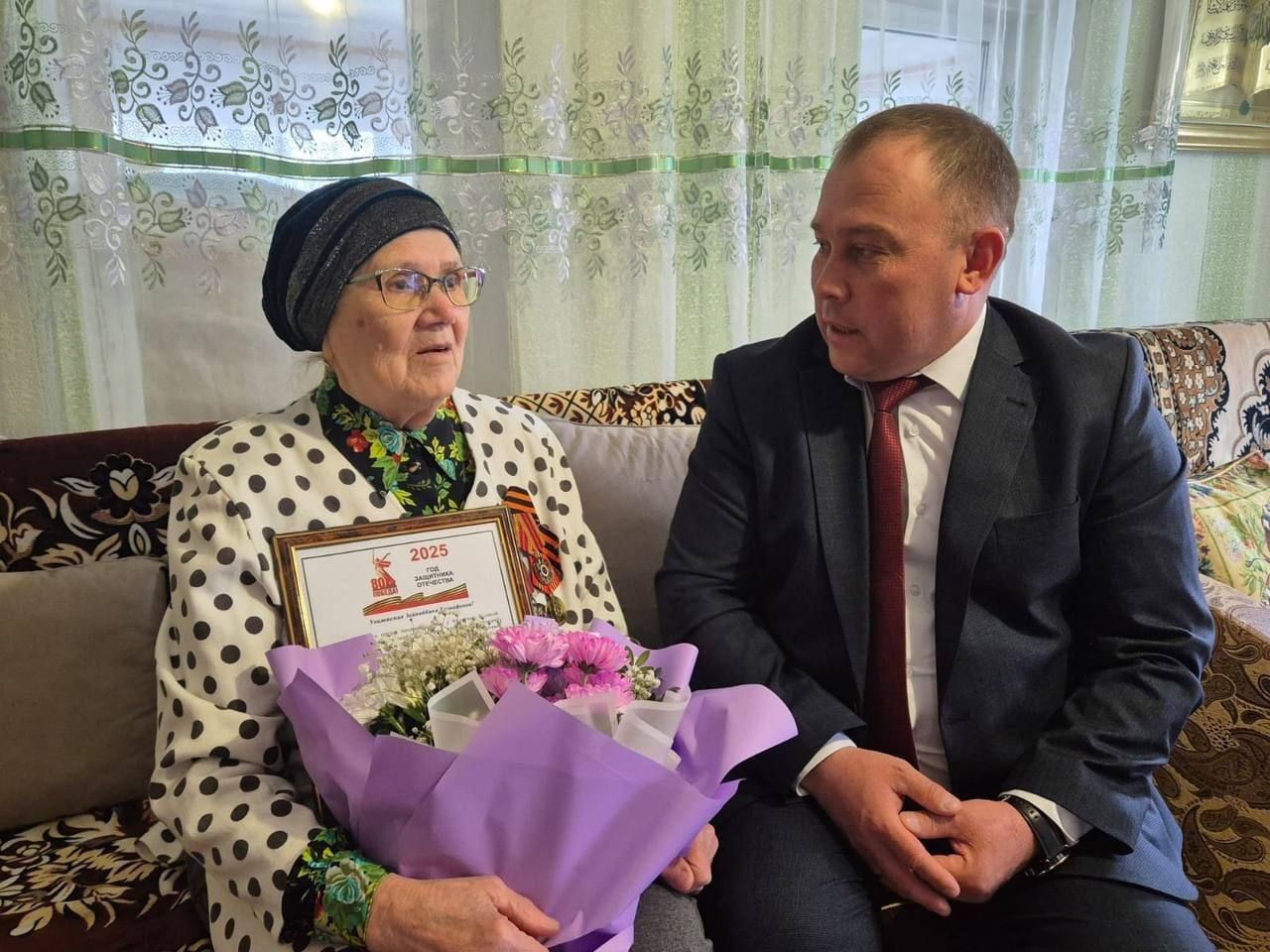 Навстречу 80-летию Великой Победы: Визит к Зайнаббеке Кашафовне