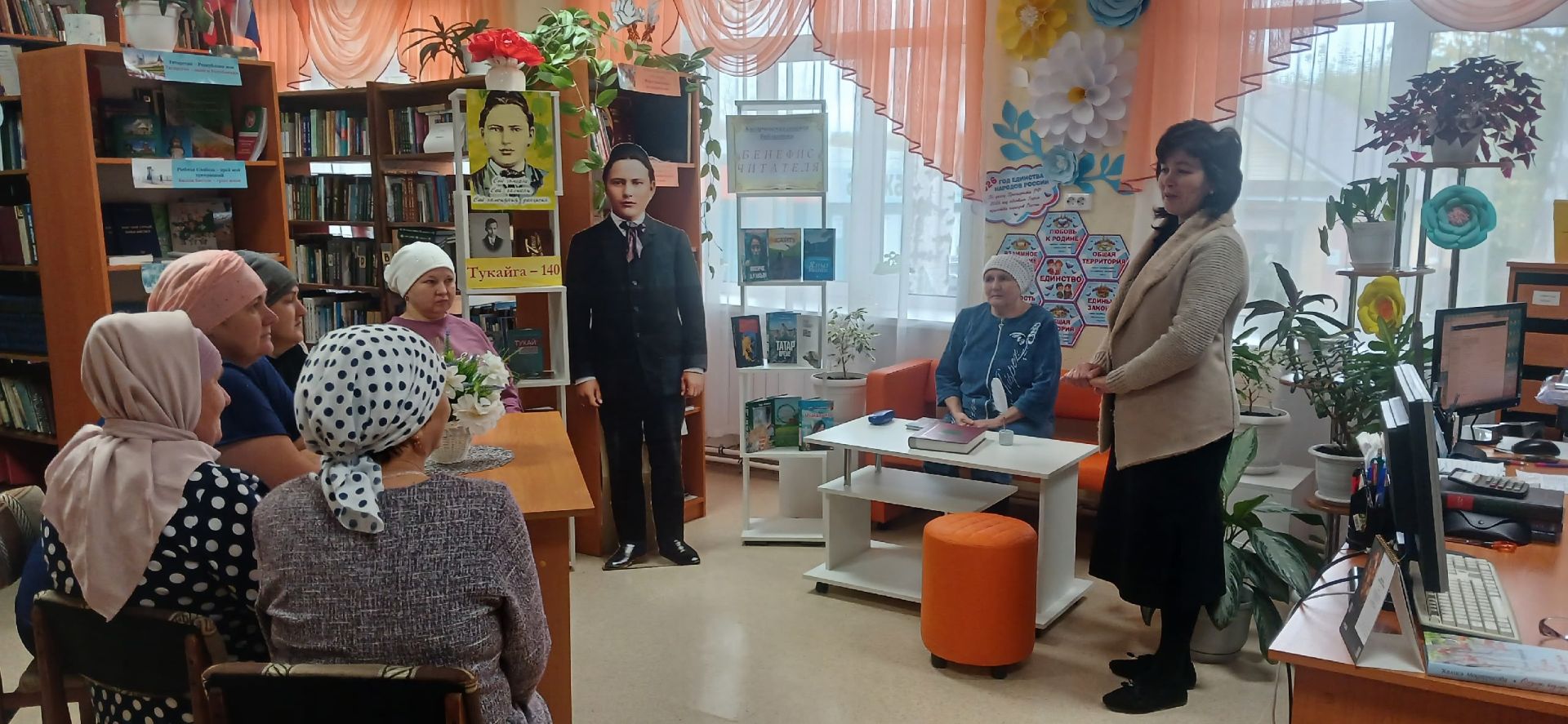 Тёплый литературный вечер для участниц клуба «Хаят»
