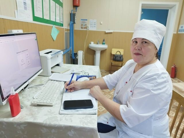 История фельдшера Фариды Сафиной из села Алан Полян