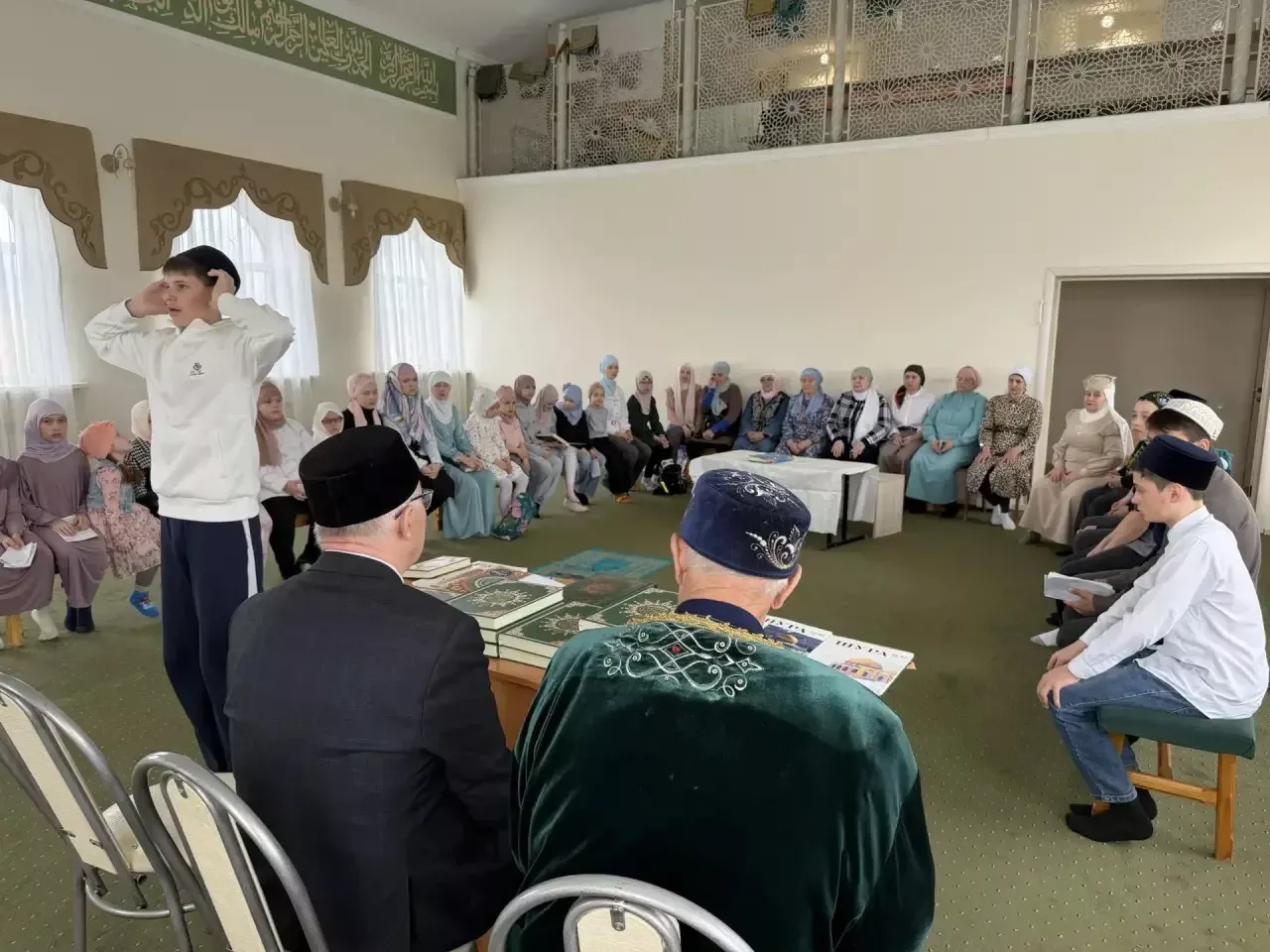 Яңа Арыш авылының «Иман нуры» мәчетендә балалар өчен дини бәйрәм оештырылды