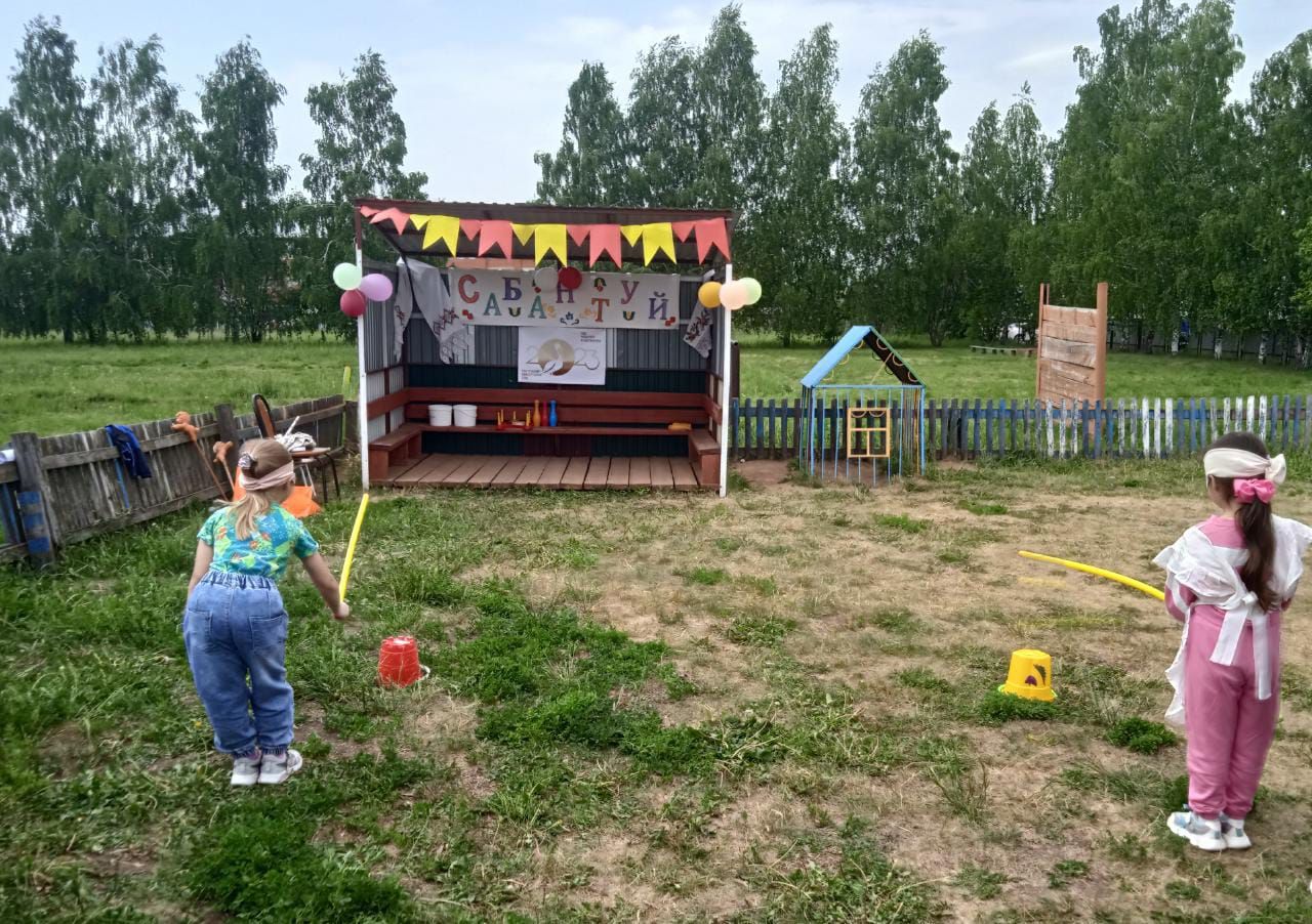 «Салават купере» балалар бакчасында татар халкының милли бәйрәме - Сабантуе узды
