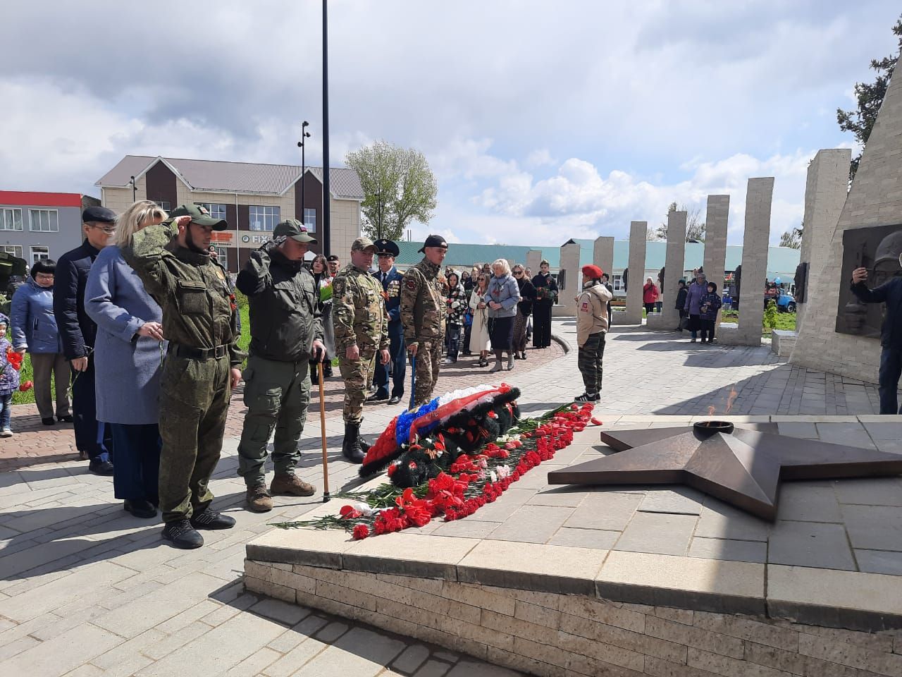 Фоторепортаж с празднования Дня Победы в Рыбной Слободе