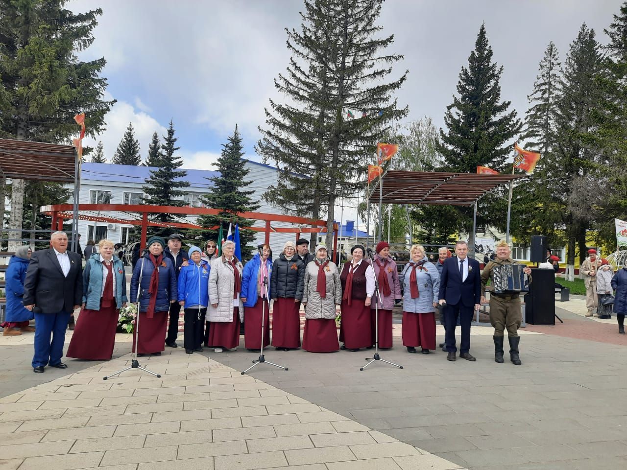 Фоторепортаж с празднования Дня Победы в Рыбной Слободе