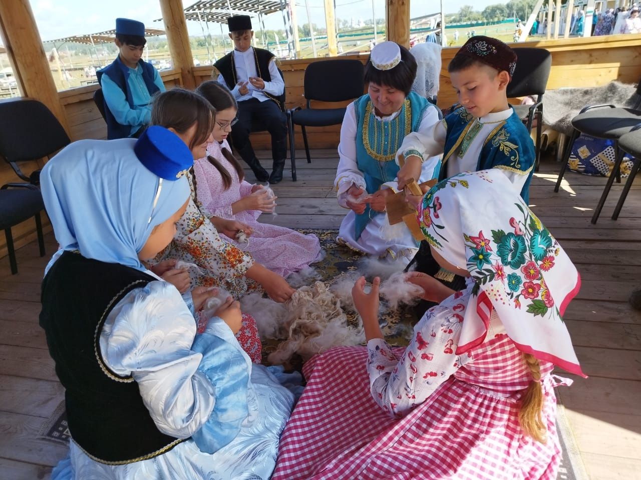 В Рыбно-Слободском районе состоялся открытый республиканский фестиваль «Бистә шәле»