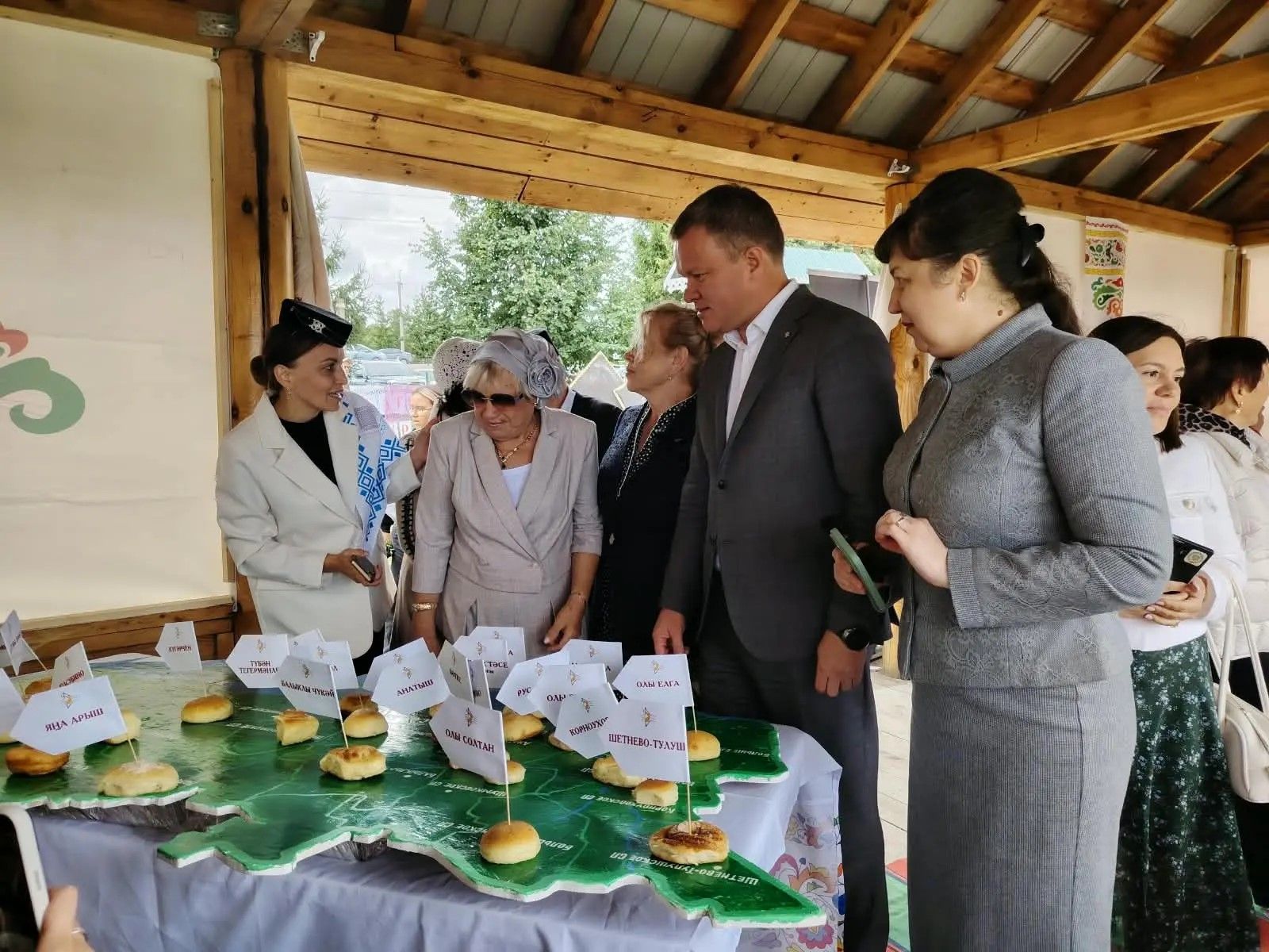 В Рыбной Слободе прошел фестиваль народного промысла "Бистә шәле"