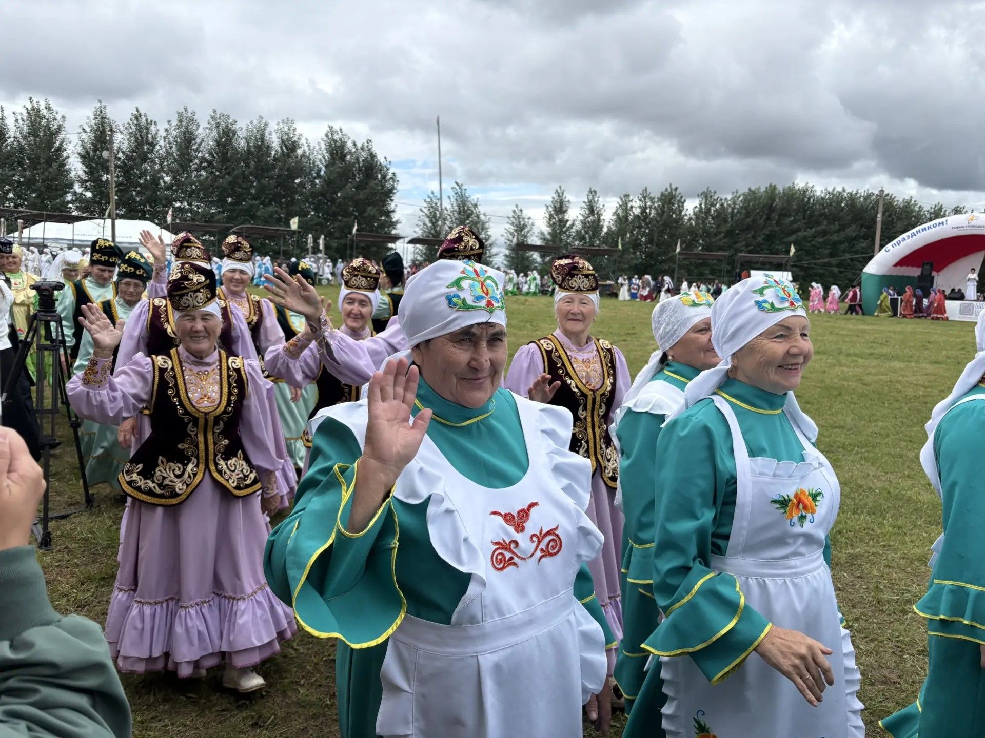В Рыбной Слободе прошел фестиваль народного промысла "Бистә шәле"
