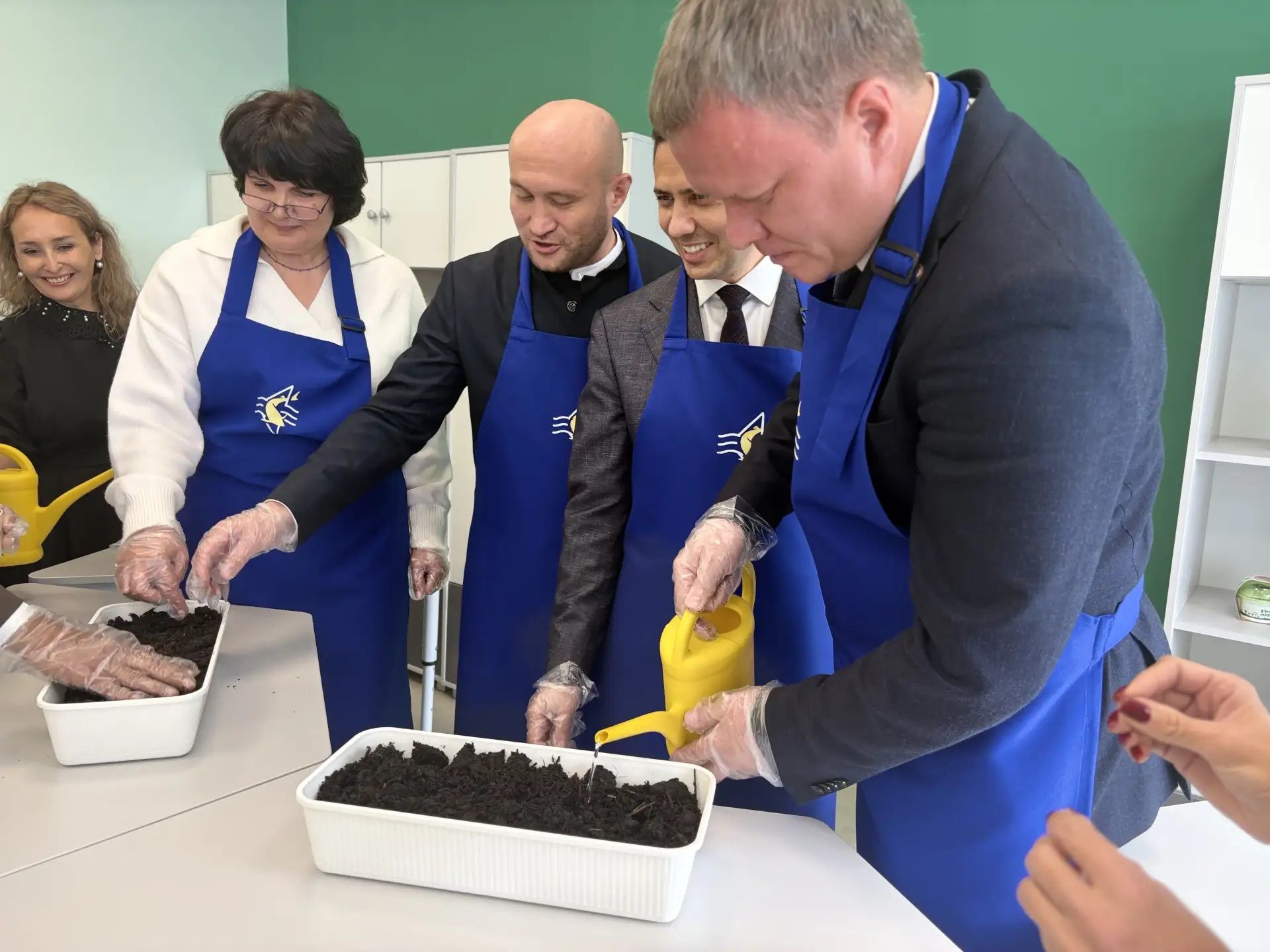 Балык Бистәсенең №1 гимназиясендә   Агротехнология классы ачылды