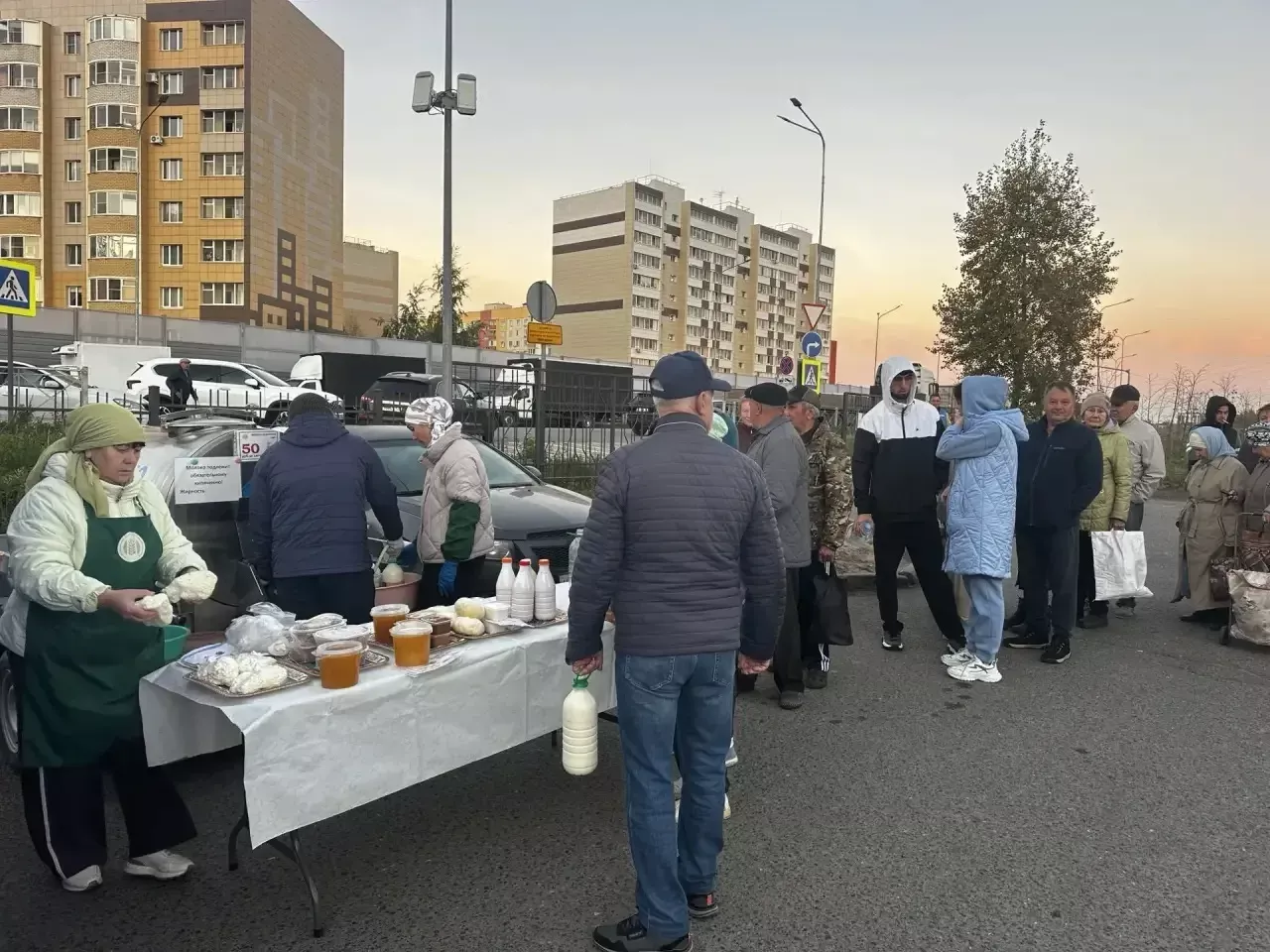 Рыбнослободские фермеры приняли участие в ярмарке в Осиново