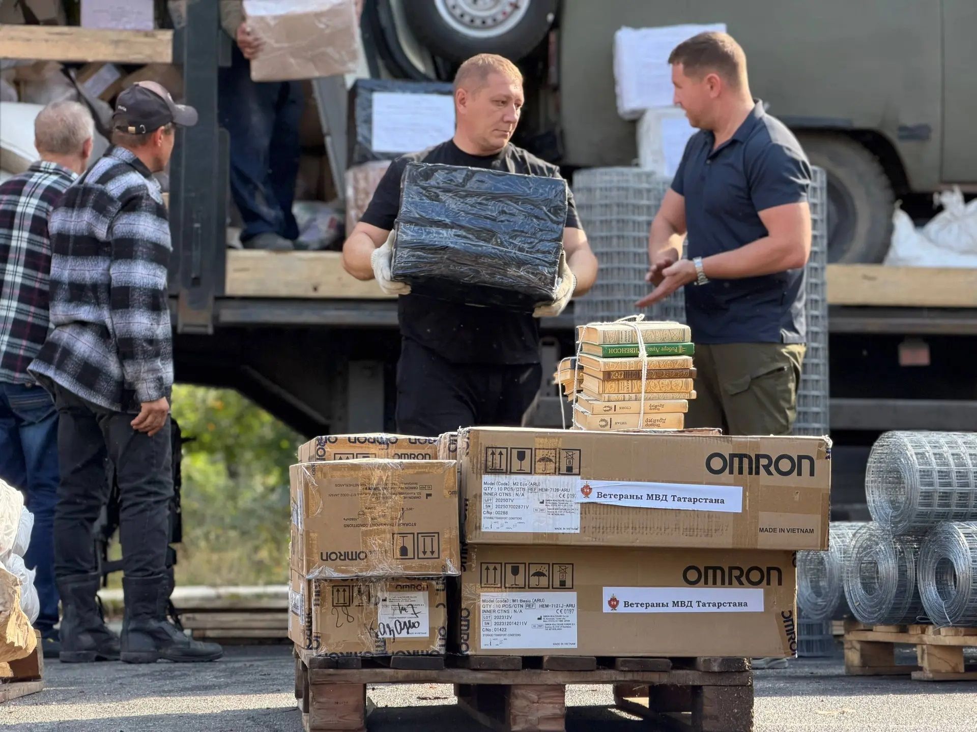 Рыбно-Слободский район доставил в Рубежное 9 тонн гуманитарного груза