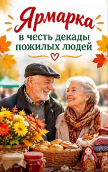 Ярмарка ко Дню пожилых людей: радость для жителей района