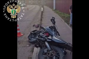 Подростки пострадали в ДТП на мотоцикле в Татарстане