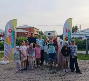 Рыбнослободцы  познакомились со старинными уличными играми