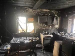 В частном доме села Малый Атмас произошел пожар