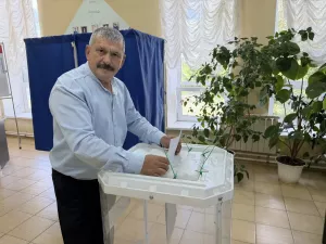 Голосование в Новом Арыше началось в праздничной атмосфере