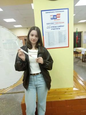 Первый опыт голосования среди молодых избирателей