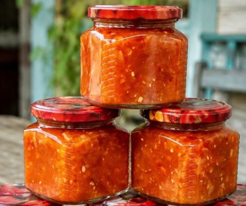 Рецепт кабачков в томатной заливке с чесноком