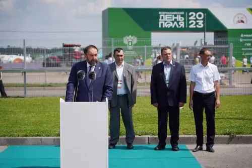 С 6 по 9 июля проходит крупнейшая выставка «Всероссийский день поля-2023»