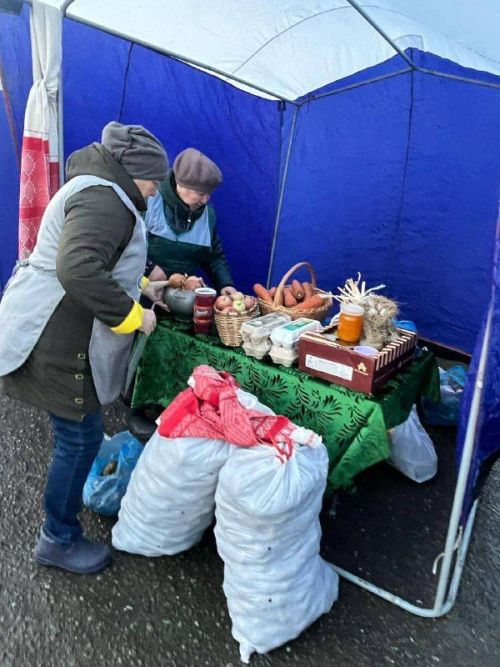 Рыбнослободцы порадовали горожан своей продукцией на ярмарке в Осиново