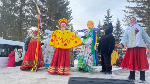 Веселый праздник Масленицы в Рыбной Слободе