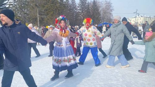 Веселый праздник Масленицы в Рыбной Слободе