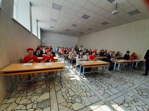 Сегодня рыбнослободцы участвовали в  «Диктанте Победы 2025»