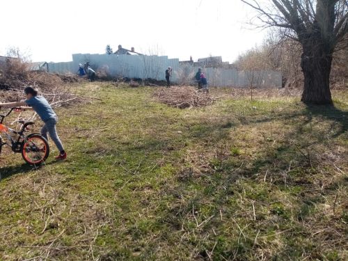 Радует активность односельчан