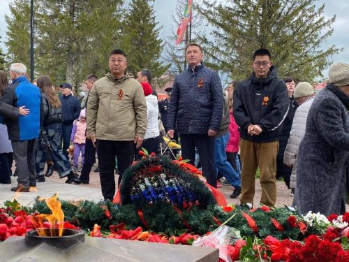 Рыбно-Слободский район отметил 80-летие Великой Победы