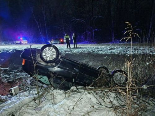 Инцидент на автодороге: водитель покинул место ДТП