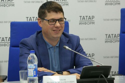 Поздравление Шамиля Садыкова с юбилеем газеты «Авыл офыклары»