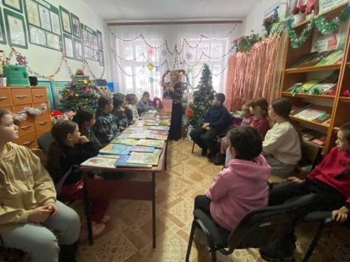 Новогодние праздники в Ново Арышской библиотеке продолжаются
