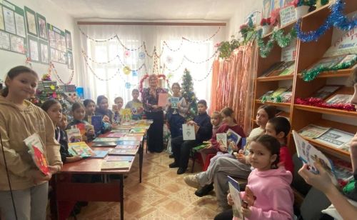 Новогодние праздники в Ново Арышской библиотеке продолжаются
