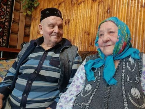 История сельской семьи Хизяповых к 60-летию брака