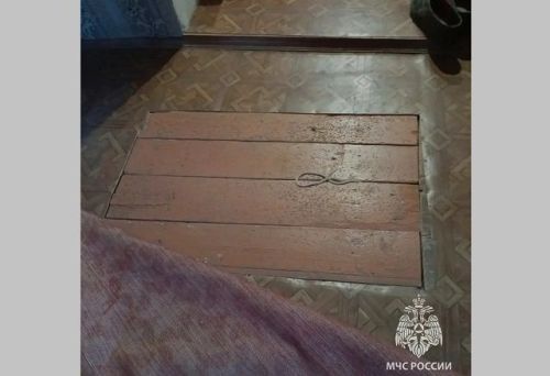 Спасатели извлекли из погреба 90-летнюю жительницу