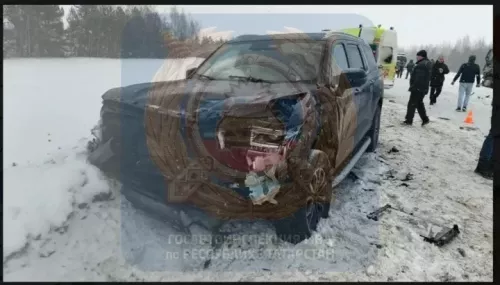Смертельное столкновение «Лады» с Volvo и Haval в Татарстане