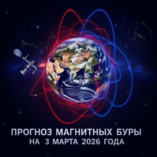Прогноз магнитных бурь на 3 марта