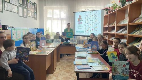 «Весенние каникулы с книгой в руках» в Ново-Арышской библиотеке