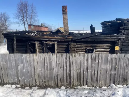 Трагедия в Рыбно-Слободском районе: при пожаре погиб хозяин дома