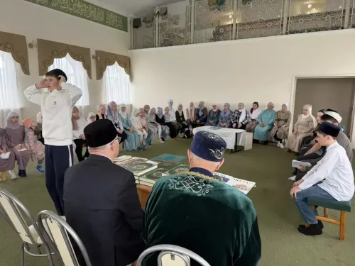 Яңа Арыш авылының «Иман нуры» мәчетендә балалар өчен дини бәйрәм оештырылды