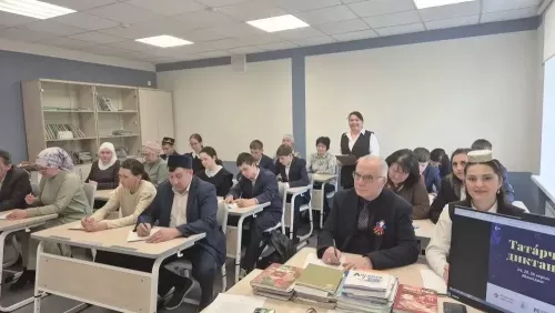 В Ново-Арышской школе прошла акция «Татарча диктант»