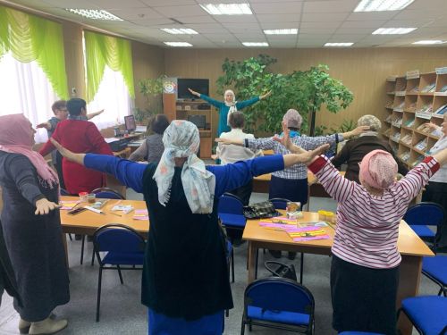 Физическая активность и творческие занятия для пожилых людей в Рыбно-Слободском районе