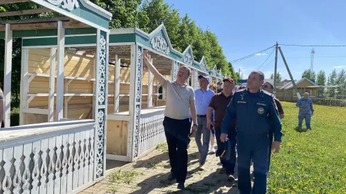 Подготовка к Сабантую: глава района Радик Ислямов провёл выездное совещание