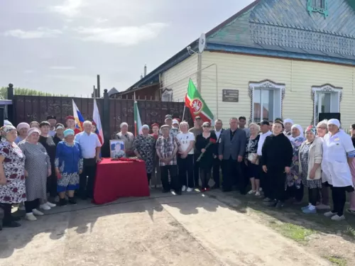 В Рыбно-Слободском районе открыли мемориальные доски в память о героях СВО