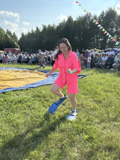 В селе Новый Арыш ярко и весело отметили День села