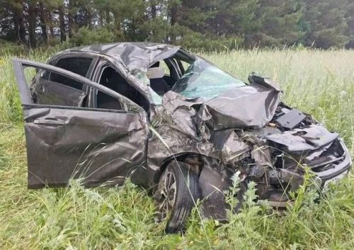 Водитель не справился с управлением и погиб в аварии