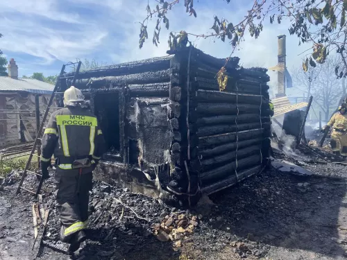 В Рыбно-Слободском районе сгорели два дома