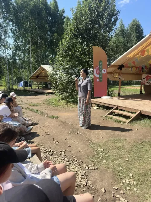 В лагере «Сэйлэн» Рыбно-Слободского района прошла встреча с молодежным активом