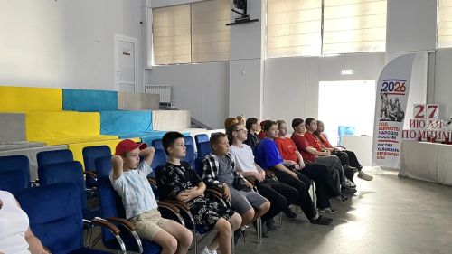 В Рыбно‑Слободском районе провели мероприятие ко Дню памяти жертв-детей Донбасса