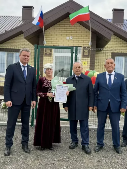 Яңа Арыш авылында җирле үзидарәнең яңа бинасы ачылды