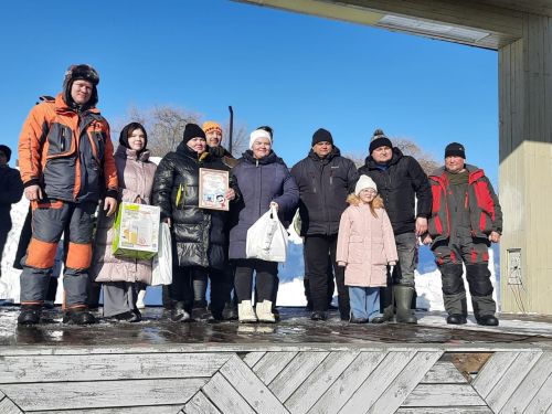 В Рыбно-Слободском районе прошли соревнования рыбаков