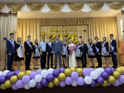 Торжественный «Последний звонок» в Рыбно-Слободской школе №2